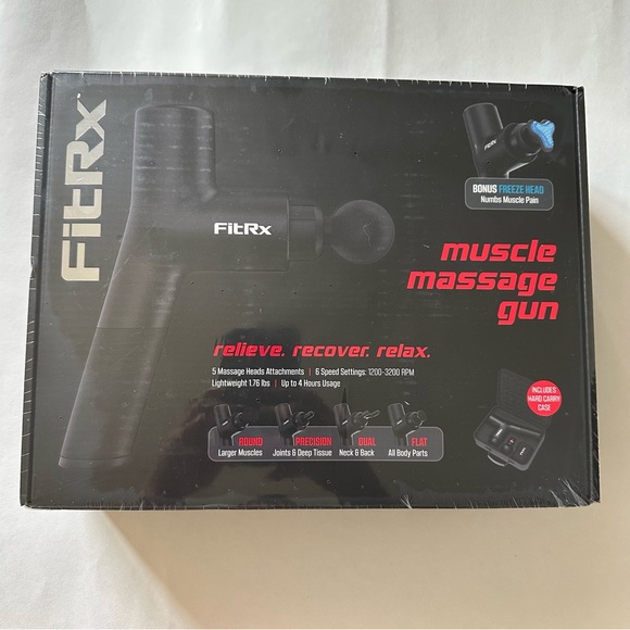 FitRX Muscle Massage Gun - Picture 1 of 3